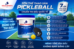 sơn sân pickleball